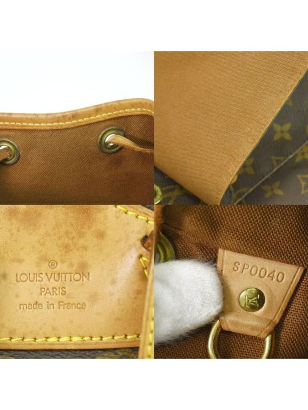 Louis Vuitton Montsouris MM Rucksack Sac Backpack Monogram Brown - Picture 9 of 9